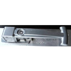 Garage - Ramp Door - Compression Latch Ony - Lippert - w/Key Locking Plug - Clear Coat