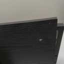Black Rectangle Coffee Table for Living Room, 35.4 Inch, 35.43 x 17.72 x 13.19 inches
