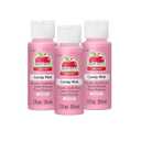 Apple Barrel Acrylic Paint in Assorted Colors, Candy Pink- (Pack of 3) (2 Fl Oz (Pack of 3))