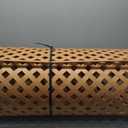 4 ft. x 8 ft. Sierra Cedar Privacy Diamond Vinyl Lattice