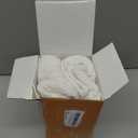 MANDIOO Pack of 2 Decorative Throw Pillow Covers Accent Solid Woven Textured Cushion Covers Pillow Cases Bedroom Living Room Sofa Home 20 x 20 Inch Cream White