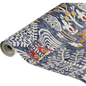 RoomMates RMK12372PL Persian Ikat Peel and Stick Wallpaper, Blue