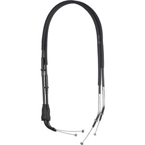 MOTOMASTER Motorcycle Throttle Cable SET A B (OPEN and CLOSE) Compatible with Kawasaki ZX-6R 600 G/H Ninja/ 54012-1566