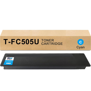 LCL T-FC505U T-FC505U-C T-FC505UC Cyan High Yield Toner Cartridge Replacement for Toshiba E-Studio 2505AC 3005AC 3505AC 4505AC 5005AC Printer (1-Pack)