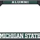 Michigan State Alumni Black License Plate Frame