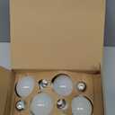 LED Light Bulbs 100W Equivalent 1500 Lumens, A19 13W 5000K Daylight White Non-Dimmable, Super Bright No Flicker Standard E26 Edison Screw Bulbs for Home, Bedroom, Office Lamp, 12-Pack