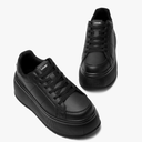 Women's Thick-Soled Fashion Sports Shoes Classic Wedge Casual Lightweight Low-top Walking Shoes 8.5