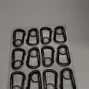 Carabiner Clip - Heavy Duty Carabiners 800lbs-13KN (2922 lbs) Carabeaner D Ring Shape,Key Chain Clip Hook,Keychain Clip,Multipurpose for Camping, Hiking,Backpacking or Other Outdoor Activities.