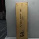 MKSY High Back Beach Chairs,2Pack Protable Folding Chair for Adults,Foding Camping Chairs with Carry Bag Cup Holder for Beach,Fishing Outside（Bue）