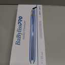 BabylissPRO Nano Titanium Ultra-Sleek Hair Straightener, Flat Iron for All Hair Types, Blue