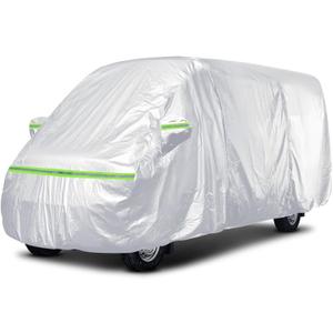 Waterproof Silver RV High Top Van Cover for up to 22.8ft (274.5 inch) 2002-2023 LWB Sprinter Van, All Weather Protection Scratch, Dust, Snow Shield,  274.5*92*111.5in