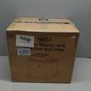 NCVI Large Baby Bottle Washer Sterilizer and Dryer Holds 6 Bottles & Pump Parts, Hospital-Grade Steam Sanitizer for Newborn & Multiple Feedings, Clean Machine for Busy Moms, Fast 19/41min Wash Cycles