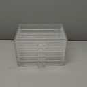 Clear Acrylic Jewelry Storage Box, Earring Jewelry Organizer with 5 Drawers, 5-Layer Jewelry Box for Women, Earring Display Holder for Earrings Ring Bracelet Necklace Transparent Display Storage Case