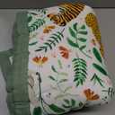 Little Unicorn Muslin Comforter Blanket | Soft & Breathable Muslin Fabric | 36"x50" | 100% Cotton | Crib & Toddler Bed Blanket (Mighty Jungle)