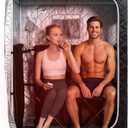 Smartmak Portable Far Infrared Sauna, Home Two Person Sauna Box with 660nm Red Light Therapy Lamp, X-Large Full Size Indoor SPA Tent for Body Recovery, Remote Control, 2 Folding Chairs, Greyborder