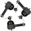 Club Car DS Tie Rod End Kit, 3pcs Ball Joint Set for Golf Carts, Compatible with 1976-2008 Club Car DS Gas & Electric Models, Replaces OEM Part #7539 7540
