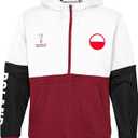 Outerstuff Unisex Kids' FIFA World Cup Country Contrast Panel Fleece Hoodie (M)