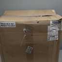 Rubbermaid 6-Pack Totes for Storage with Lids, Heavy Duty Plastic Storage Bins with Lids, Black Gray, 10 GAL - Stackable for Garage, Attic, Camping (10 GAL - 6 Pack Solid Black and Grey)