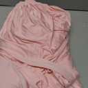 Moosfor Spandex 8 Foot Rectangle Table Cloth 4 Pack, Elastic Fitted Tablecloths for Picnic, Stretch Washable Patio Table Cover for Outdoor, Camping, Banquet and Parties (Pink, 30"x96")