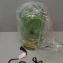 Mid Century Modern Table Lamp, Touch Control & 3 Way Dimmable, Green Ribbed Glass Shade, Small Gold, Vintage Bedside Lamp for Bedroom, Living Room,Office (Bulb Included)