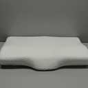 Derila King Size Neck Pillow for Sleeping, Ergonomic & Cervical Pillow for Neck Support & Relief, Memory Foam Side Sleeper Pillows, Bed Contour Pillows for Back, Stomach Sleepers (King Size (23.6" x 13.4" x 4.3"), 1 Pillow_white)