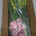 Der Rose 24 Bundles Artificial Flowers for Outdoor Fake Spring Flowers Plants UV Resistant for Home Garden Porch Window Wedding Decor