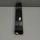 63in(4X L15.7in) Professional Server Rack Cable Management Raceway, H1.4 x W1.6in Cable Raceway Kit, Electrically Safe PVC Open Slot Wire Raceway for Under Desk/Computer/Network Cords, Black