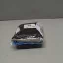 Teamoy Belly Bands for Male Dogs with Removable Pads, Reusable Washable Puppy Dog Diaper Wraps(Pack of 3), S (Gray+black+blue(white Lining))