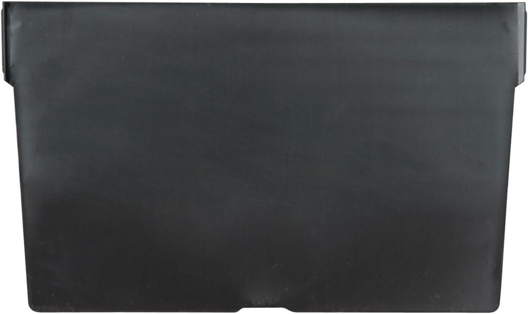 Akro-Mils 40150 Plastic Width Dividers for 4" Tall Shelf Bins Models 30150, 30158, and 30154, Custom Storage Inserts for Tools, Crafts & Supplies, 24-Pack, Black
