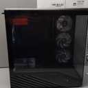 Lian Li V100 ATX Mid-Tower PC Case, 4 x 120mm ARGB PWM Fans Pre-Installed, LED RGB Strip, Display Platform with Tempered Glass, Support 420mm GPUs, 360mm Radiator, Optimized Airflow - Black (V100RX)