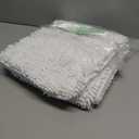 OLANLY Bathroom Rugs 34x21, Extra Soft Absorbent Chenille Bath Rugs, Rubber Backing Quick Dry, Machine Washable Bath Mats for Bathroom Floor, Tub and Shower, Home Decor Accessories, White