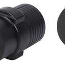 ONETAK NEMA 10-50P to 6-50R Compact 240V 50 Amp 3 Prong Male Plug to 3 Prong Female Receptacle Welder Welding EV Charger Power Cord Adapter