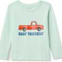 Amazon Essentials Boys and Toddlers' Long-Sleeve Cotton T-Shirts (Large)