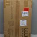 WOA WOA 2 Step Ladder, Foldable Step Stool, Aluminum Lightweight Ladder for Home Kitchen Closet, Anti-Slip Pedals, Ease of Folding, Portable, 300lbs Capacity - White