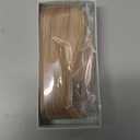 18 Inch Human Hair Weft Sew in Hair Extensions Real Human Hair Hand Tied Weft Hair Extensions Color 12/613 Golden Brown to Bleach Blonde Highlight Human Hair Bundles Straight Remy Hair Wefts 100 Gram