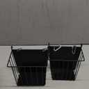 Upgrades 2pcs Hay Feeder Rabbit - Guinea Pig - Metal Frame Hay Rack with Adjustable Hook - Less Wasted - for Guinea Pig, Bunny, Chinchilla Cage Accessories - Bunny Feeder