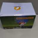 TailWaggers Jingle Herding Ball for Dogs,Durable Cover for Long-Lasting Dog Toys, for Exercise andEntertainment Dogs in Backyard-18in (Blue)