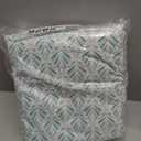 Amazon Basics Lightweight Breathable Brushed Microfiber 4-Piece Bed Sheet Set with 14-Inch Deep Pockets, Wrinkle Resistant, Queen, Aqua Fern, Printed