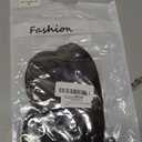 Anemone 10 inch Middle Part Straight Real Human Hair Topper Small Thin Clip in Hair Air Bangs for Mild Hair Loss Red Tone (Warm Brown)