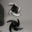 Ninja Food Processor, Professional Plus, 1000 Peak Watts, 4 Functions for Chopping, Slicing, Purees & Dough with 9-Cup Processor Bowl, 3 Blades, Food Chute & Pusher, Silver, BN601