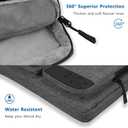 Alfheim 15.6-16 inch Laptop Case Sleeve Waterproof Shock-Resistant Lightweight 360 Protective Notebook Compatible with MacBook 16'' M3 M2 M1 Pro/Max