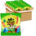 SOUR PATCH KIDS Chews Soft & Chewy Candy, Bulk Candy, 12-2.12 oz Bags