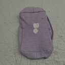 Cute Pencil Case, Seersucker Pencil Bag Desktop Stationery Finishing Large Capacity Embroidery Striped Travel Storage Bag, Multifunctional Cosmetic Pouch, (Purple)