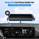 Karltys Upgraded 360 Rotation Magnetic Phone Holder Organizer for Kia K4 2025 2026 Accessories, [Screen Organizer & Magnetic] Phone Mount for Kia K4