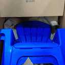 Little Tikes Kids Garden Chair 2 Pack in Blue, Outdoor Toddler Activity Adirondack Chairs for Picnic, Garden, Patio, Backyard & Beach, Outdoor Chair Set