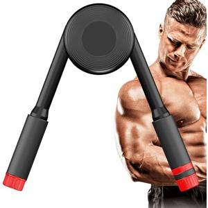 EAST MOUNT Twister Arm Exerciser - Adjustable 22-440lbs Hydraulic Power, Home Chest Expander, Shoulder Muscle Training Fitness Equipment, Arm Enhanced Exercise Strengthener Black Red