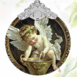 3" Stained Glass Christmas Decoration, Christmas Ornaments, Heirloom Keepsake, Gift Exchange, Gift Idea, Bauble Present - Little Angel