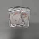 2 x Christmas Tree Decorations, Acrylic Animal Christmas Ornaments, Home Decoration, Party Decoration, Small Animals on The Moon (White Wolf)