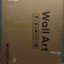 Large Framed Neutral Abstract Wall Art for Living Room, 3 Piece Modern Canvas Prints Paintings Artwork for Walls, Black and Beige Pictures for Living Room Hallway Stair Office Wall Decor 24x36 Inch