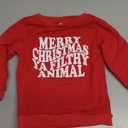 Toddler Baby Girl Boy Christmas Outfit Merry Christmas Sweater Long Sleeve Shirt Sweatshirt Fall Winter Clothes (18-24 Months)